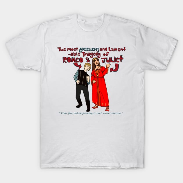 Romeo and Juliet T-Shirt by Hazel-MH